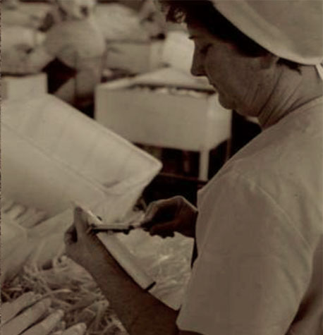 Woman working